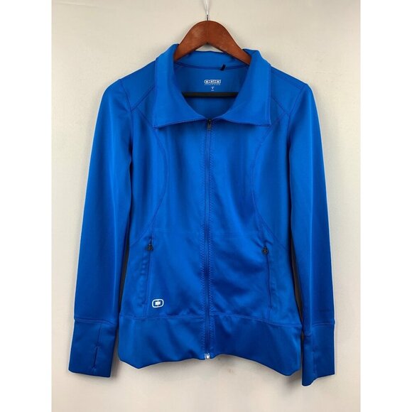 Ogio Endurance Ladies Zip-Up Jacket Blue Size S - Picture 1 of 8